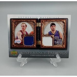 Conference Pairings Chris Kaman & Brad Miller Upper Deck 2007-08 Basketball Card
